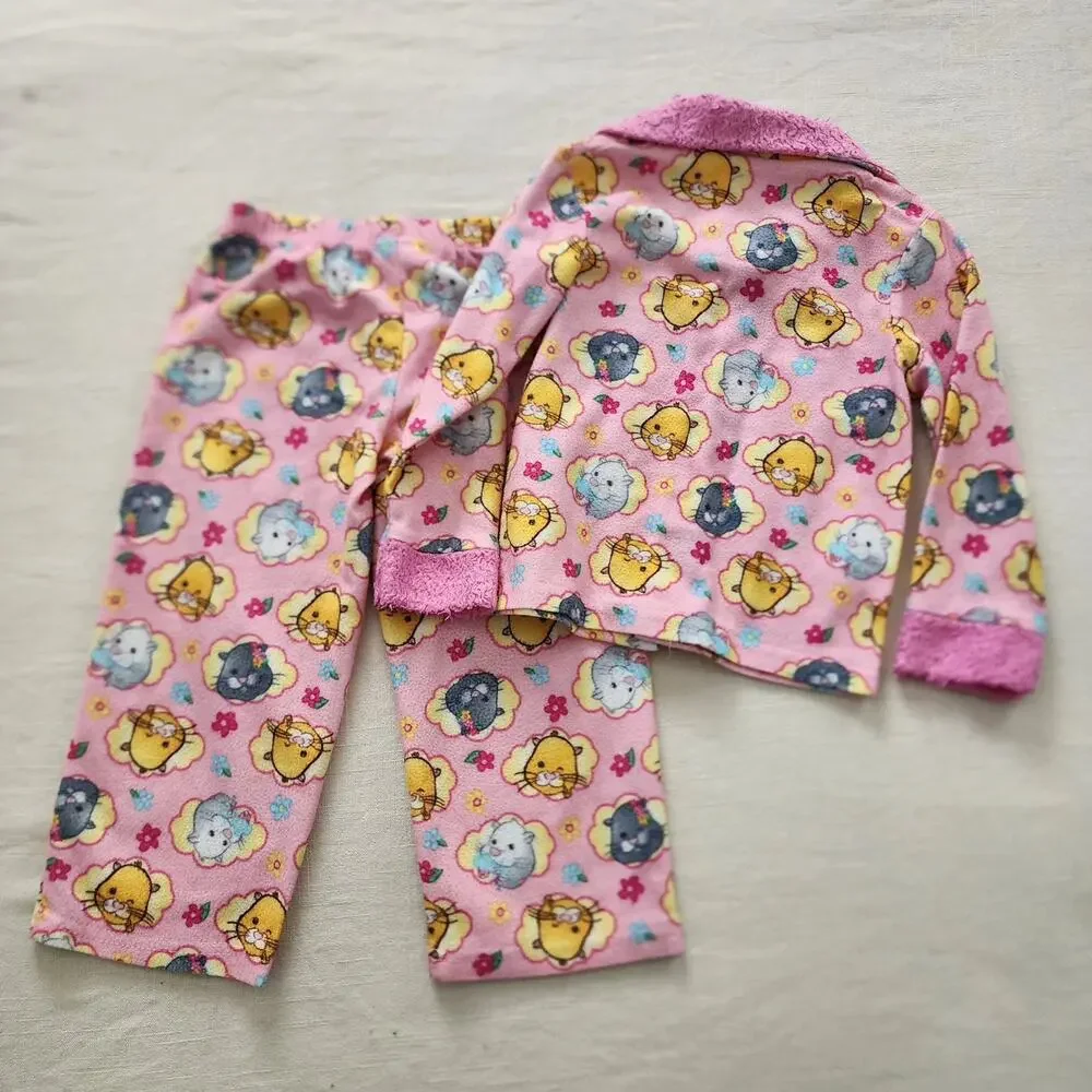 Y2k Zhu Zhu Pets PJs Set 4t
